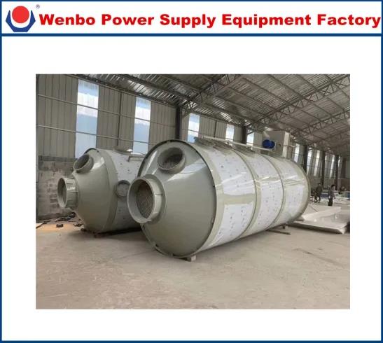 High Efficiency Industrial Spray System Waste Gas Purification Absorption Tower