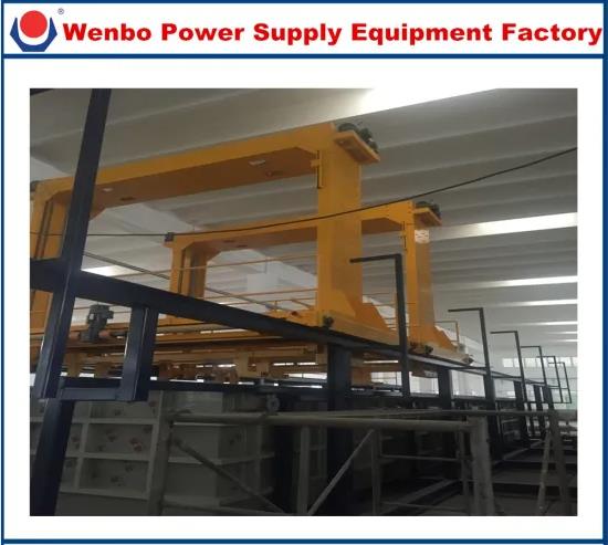 Linyi Wenbo Rack Zinc Plating Machine of Formed Steel/Automated Zinc Rack Plating Equipment