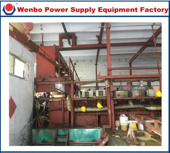 Linyi Wenbo Automatic Rack Zinc Plating Machine/ Hard Chrome Plating Plant