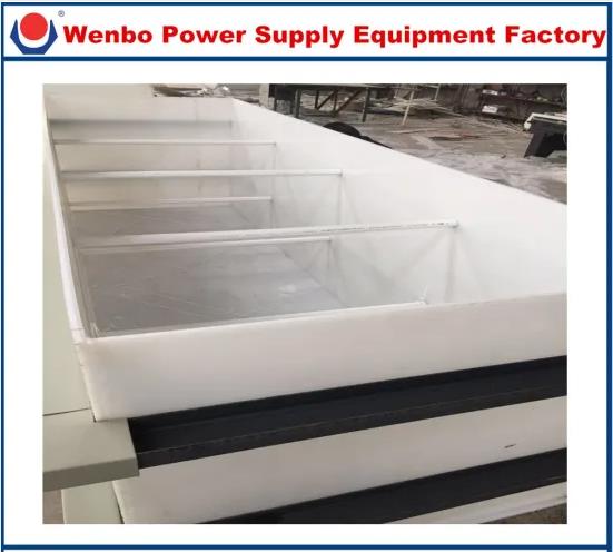 Linyi Wenbo PP Electroplating Tank/ Plating Rinsing Tank with Factory Price