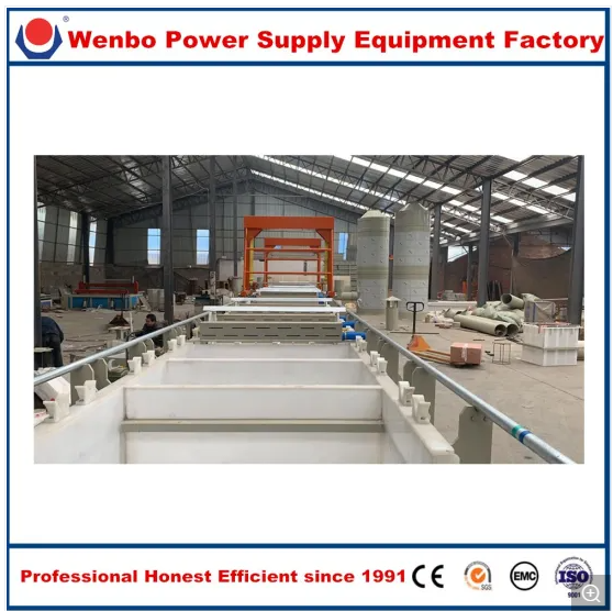 Linyi Wenbo Zinc Plating/Electroplating Machine/Equipment/Line for Hex Cap Screw