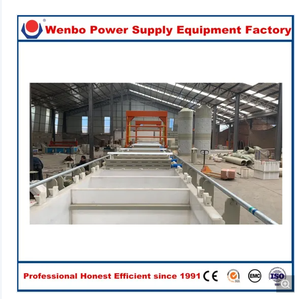 Linyi Wenbo Zinc Plating/Electroplating Machine/Equipment/Line for Hex Cap Screw