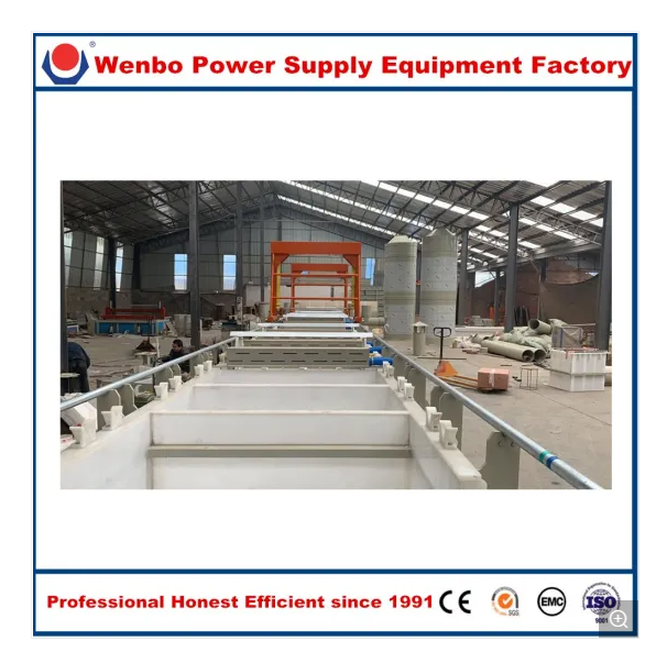 Linyi Wenbometal Electroplating Machine Plating Equipment Zinc Plating Equipment Line for ABS and Metal