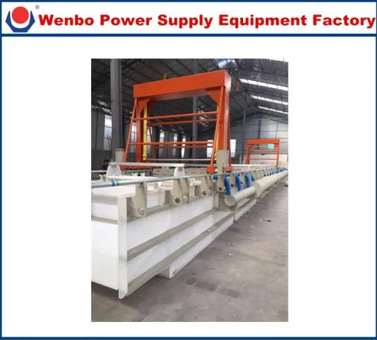 Linyi Wenbo Electroplating Equipment/Zinc Electroplating/Machine for Copper / Chrome / Tin